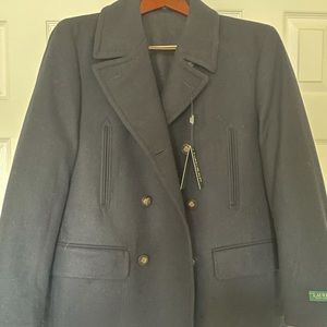 Ralph Lauren Wool Peacoat
